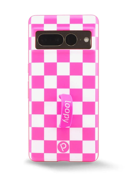 Pink Checkered