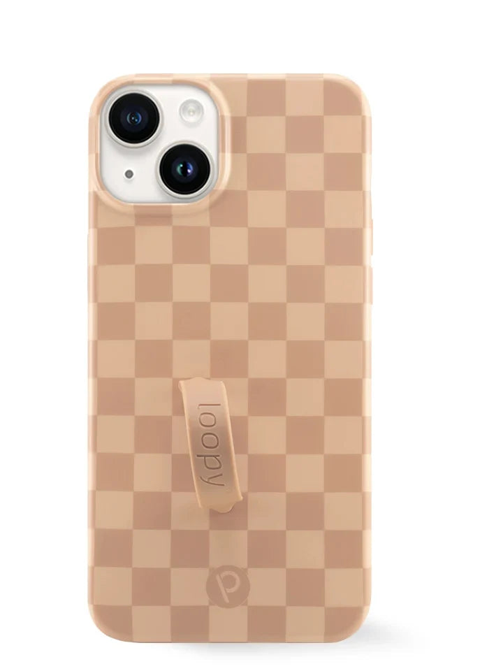 Caramel Checkered