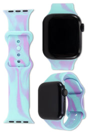 Aqua Purple Marble
