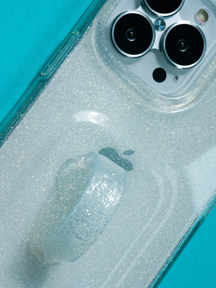 Clear Sparkle Silver