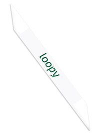 White w/ Monstera Green