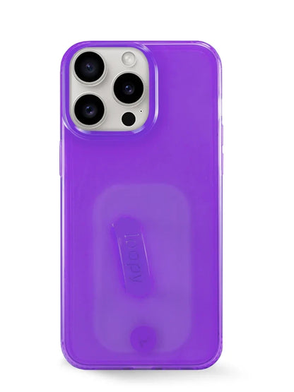 Clear Neon Purple