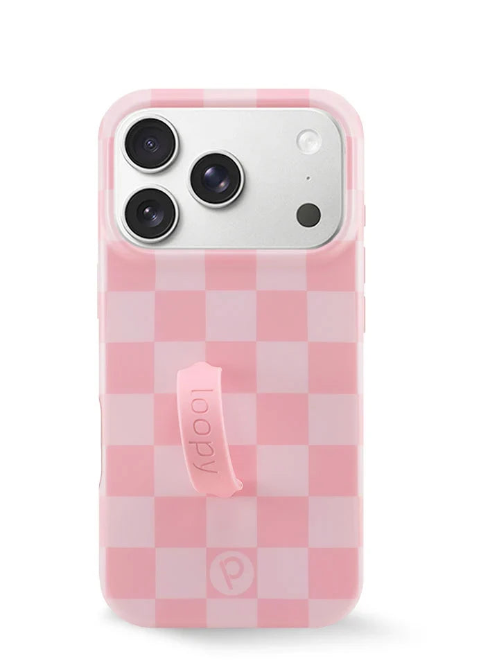 Blush Checkered