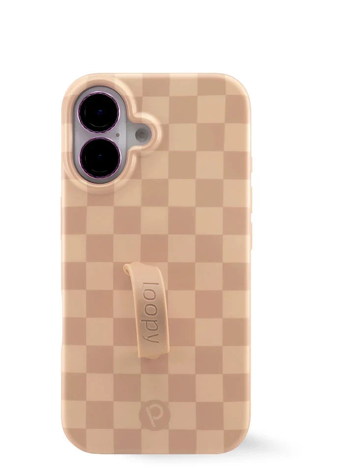 Caramel Checkered
