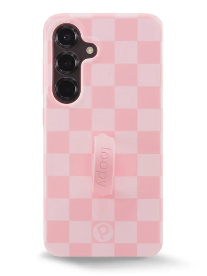 Blush Checkered