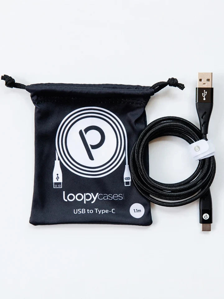 Loopy Charging Cables - Type C (1.1m / 3.6ft)