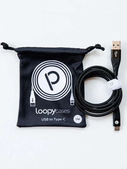 Loopy Charging Cables - Type C (1.1m / 3.6ft)