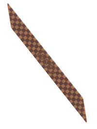 Thin Saddle Brown Checkered