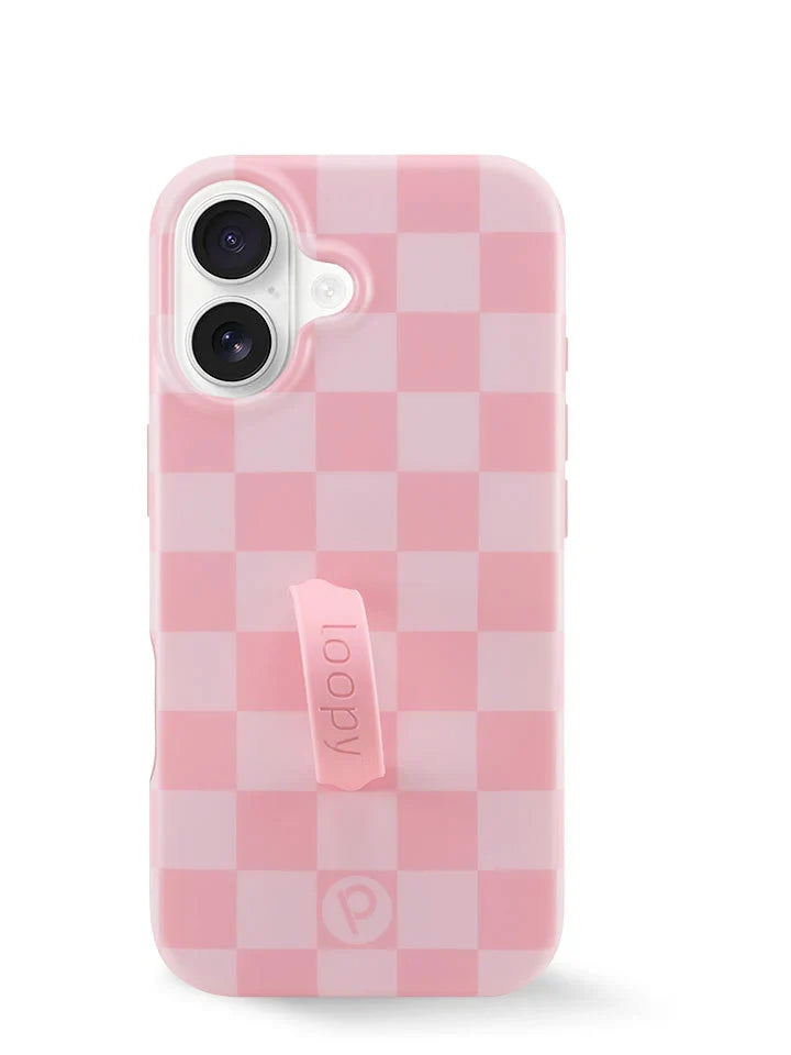Blush Checkered