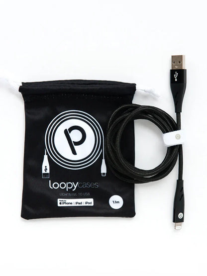 Loopy Charging Cables - Lightning to USB-A (1.1m / 3.6ft)