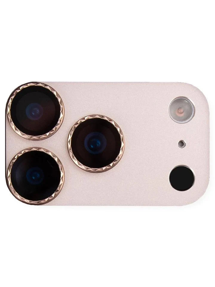 Full Coverage Diamond Cut Camera Tempered Glass