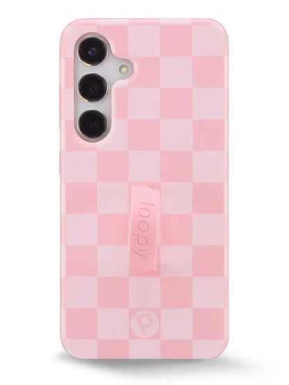Blush Checkered